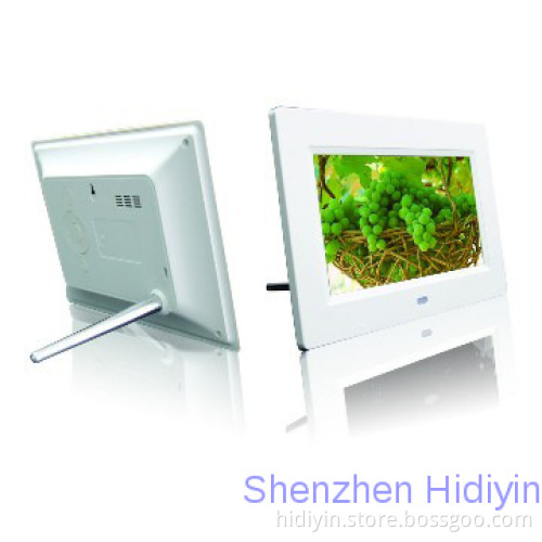 Li battery operated 7 inch digital photo frame